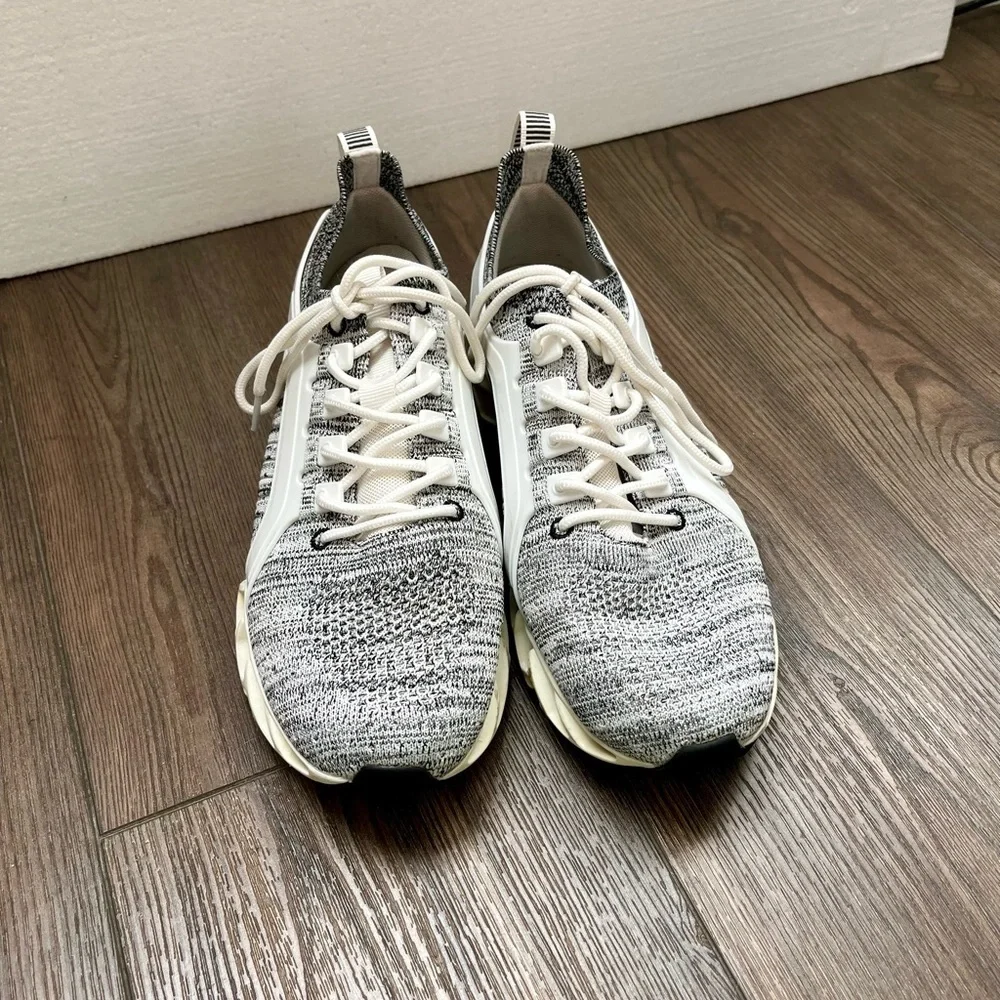Stylish Gray and Cream women athletic walking shoes